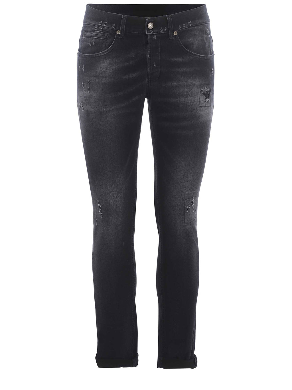 DONDUP Trousers UP232DSE249 DL4-999 Black