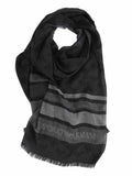EMPORIO ARMANI Scarves 625256 4F383-00044 Black/dark grey