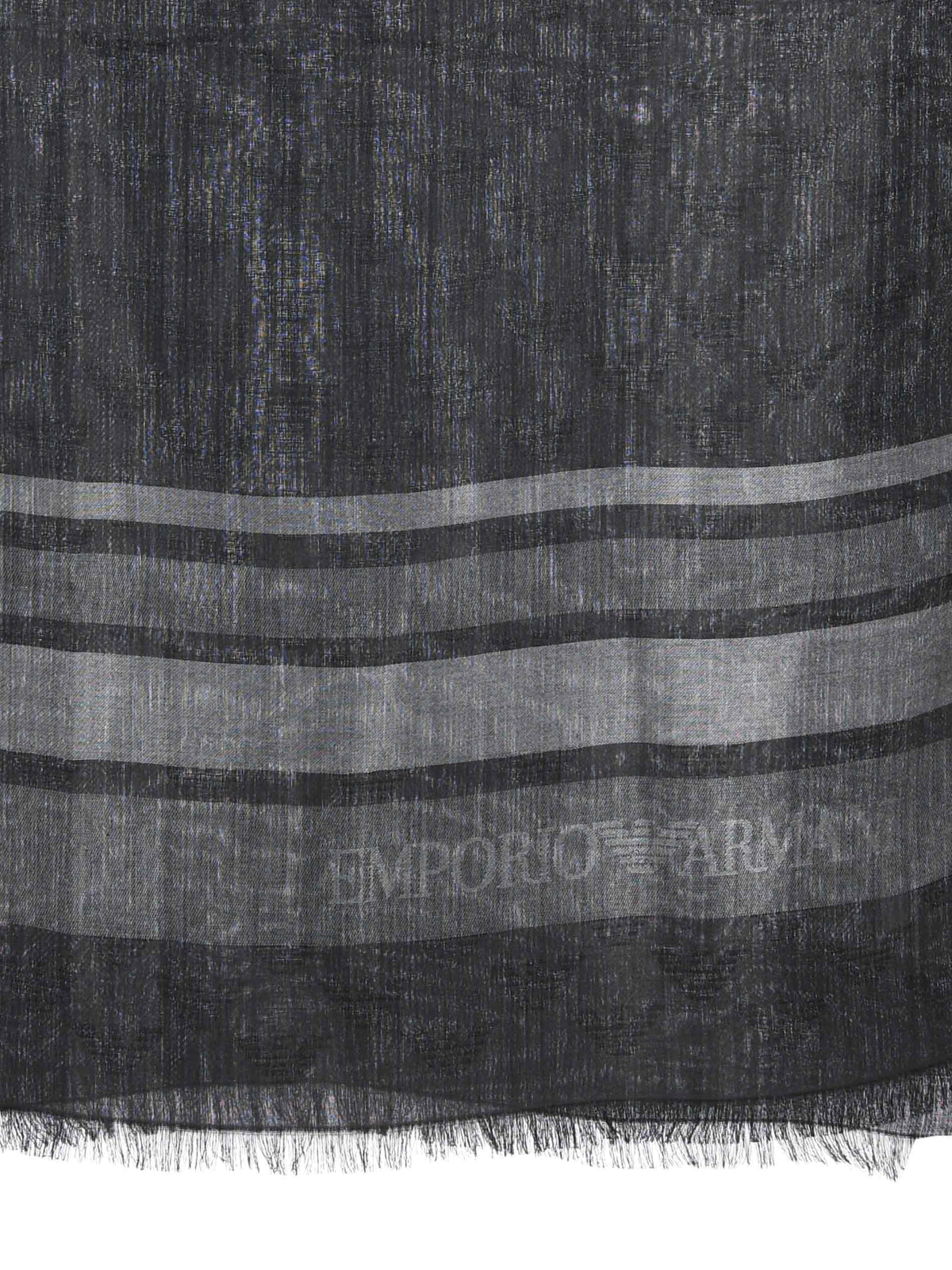 EMPORIO ARMANI Scarves 625256 4F383-00044 Black/dark grey