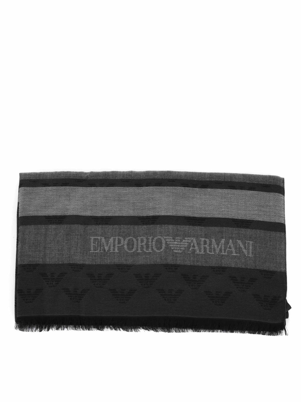 EMPORIO ARMANI Scarves 625256 4F383-00044 Black/dark grey