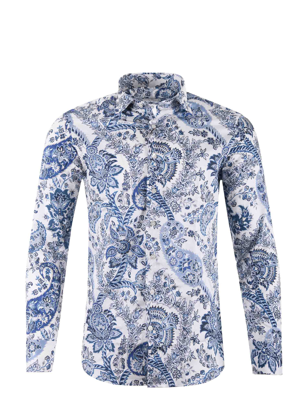 ETRO Shirts MRIB0001 99SA5A9-X0801 White/Blue