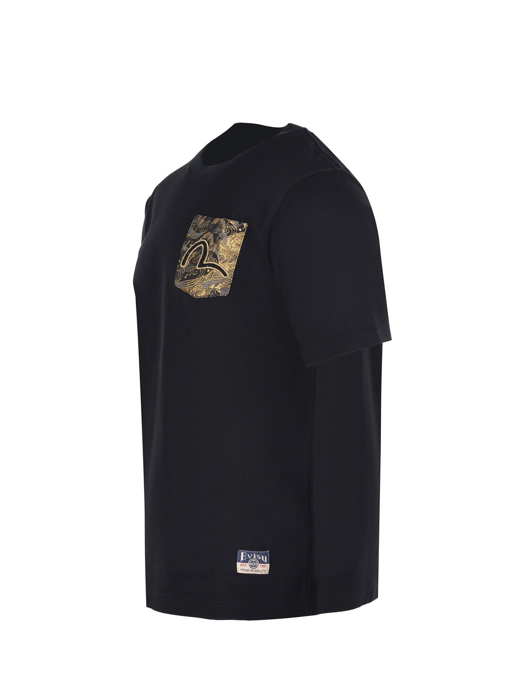 EVISU T-shirt TS7067 BLACK Black