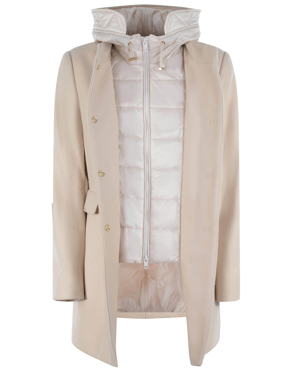 FAY Coats NAW59493430 SGLB013 Cream