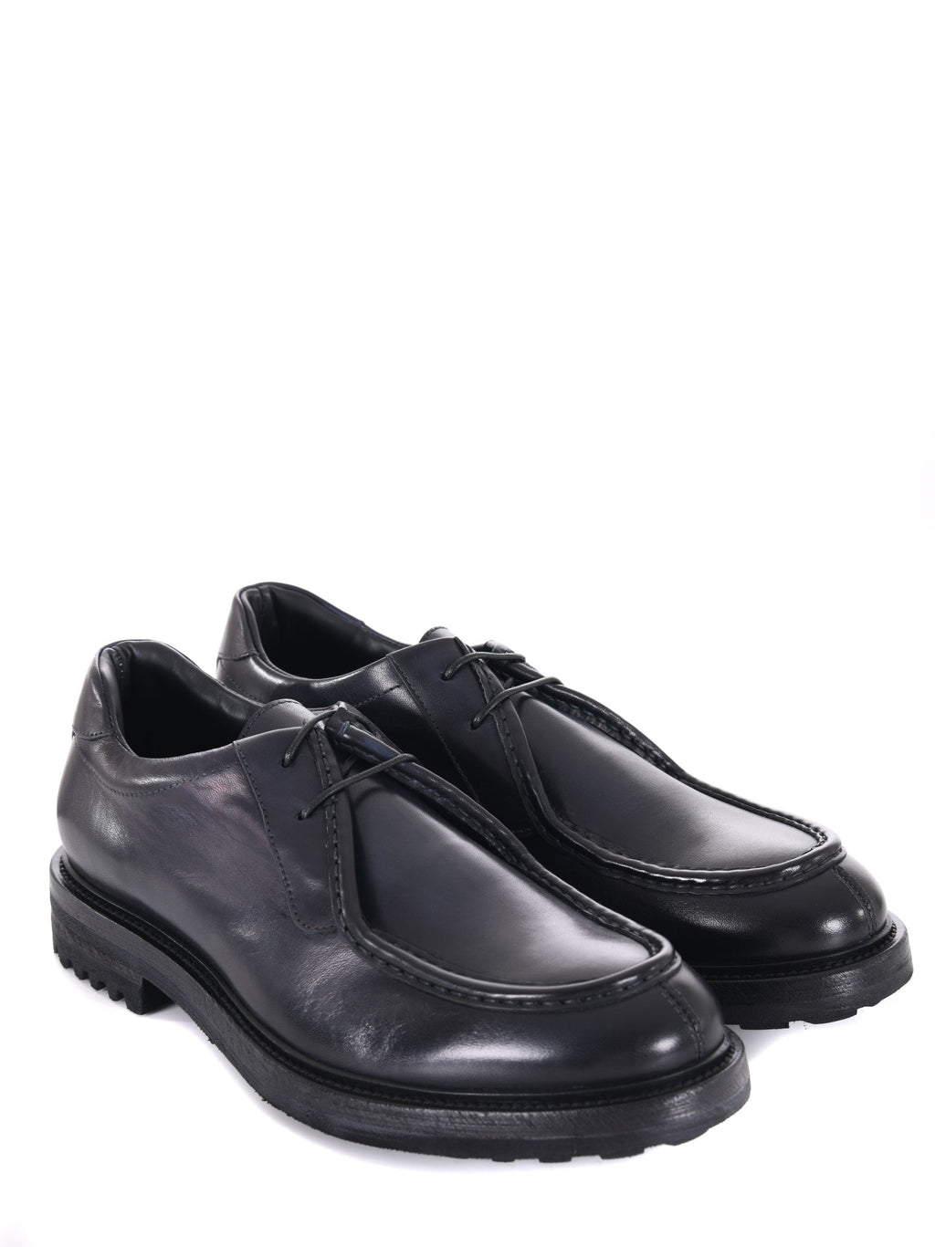 JEROLD WILTON Shoes 674-196 BUTTER C BLU Navy blue