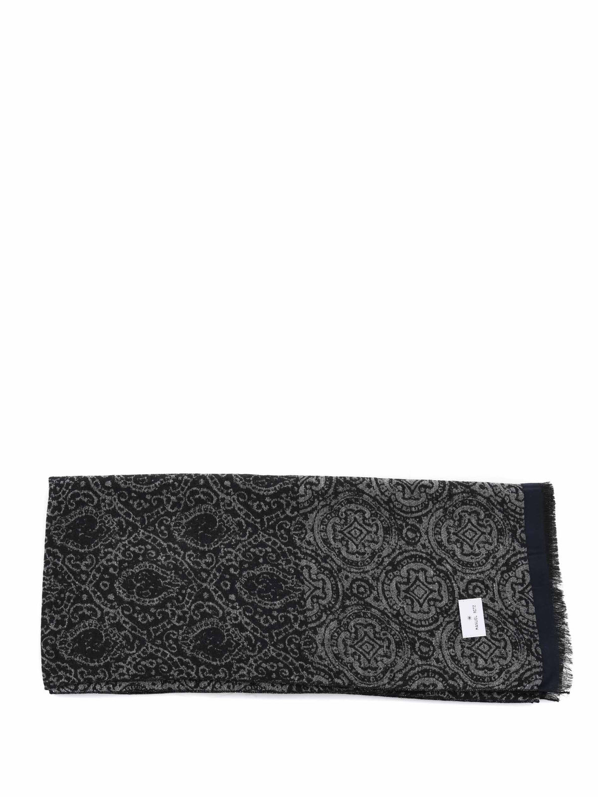 MANUEL RITZ Scarves S7109 243884-99 Black/grey