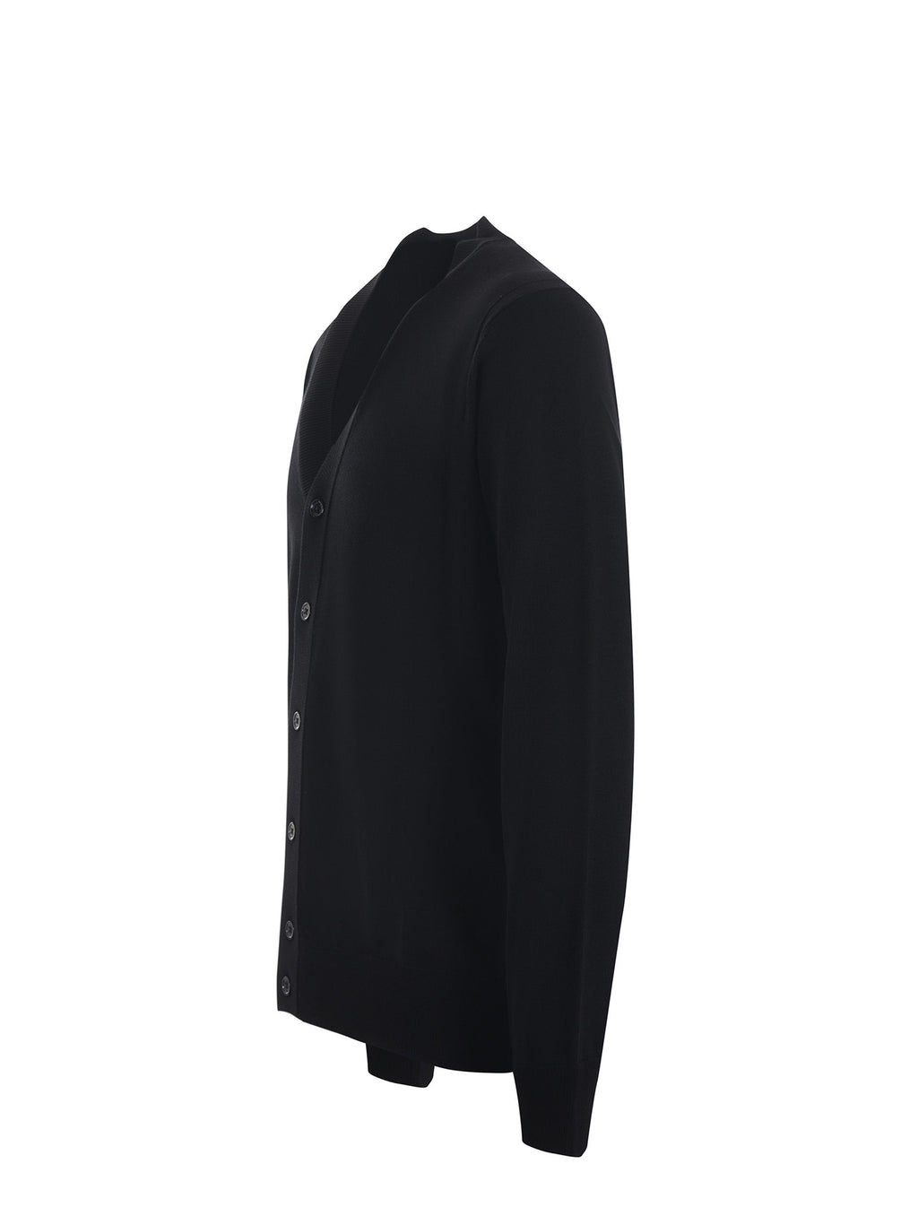 PAOLO PECORA Cardigan A005 F001-9000 Black