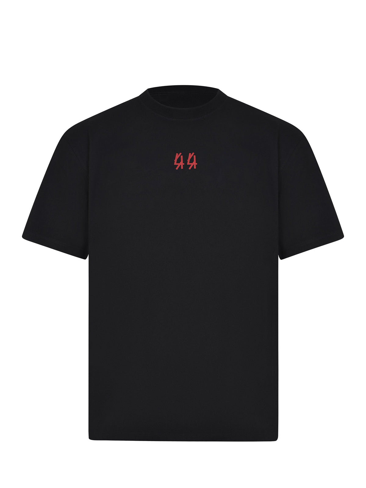 44 LABEL GROUP T-shirt B0030556 FA582-P665 Black