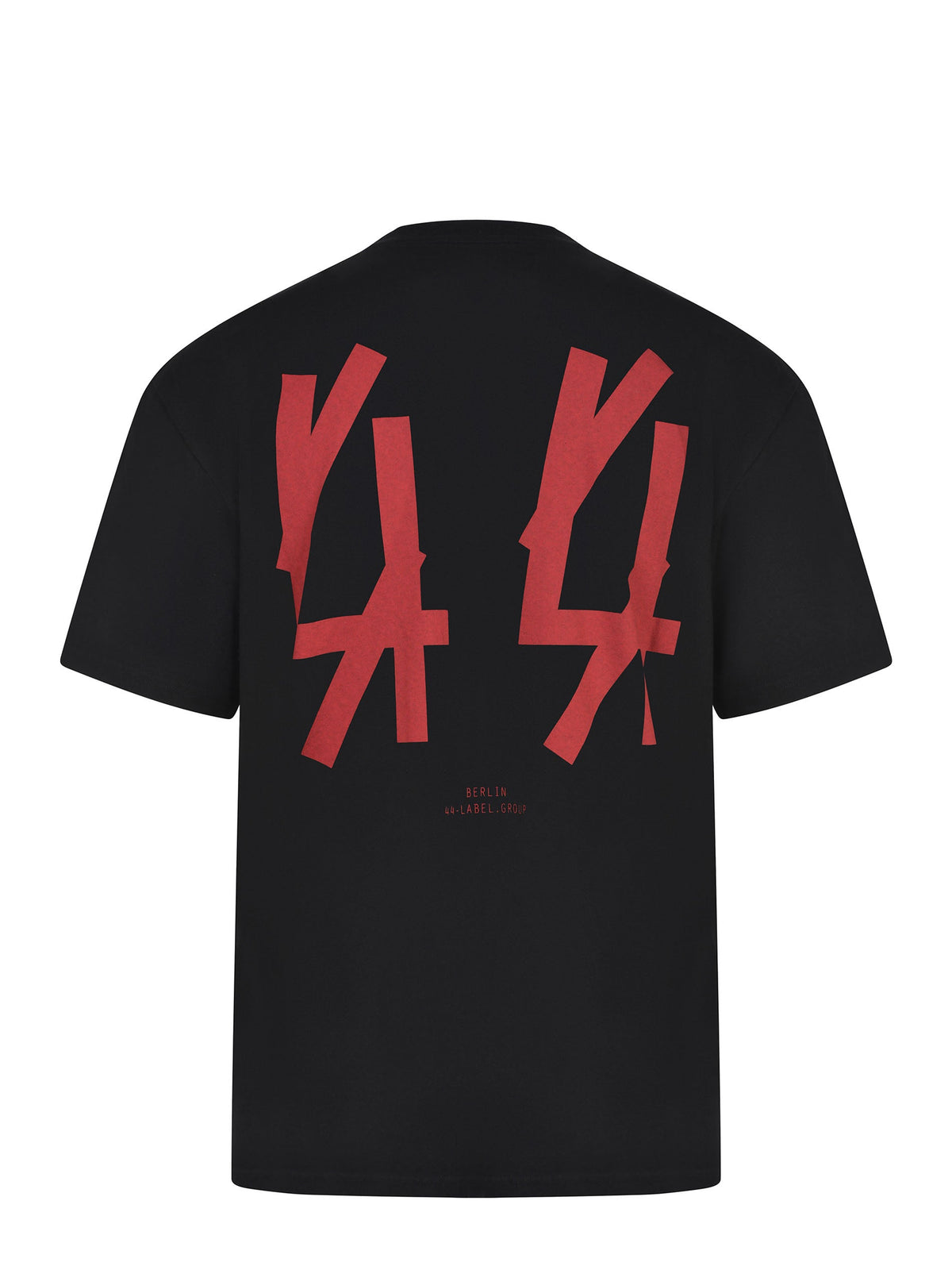 44 LABEL GROUP T-shirt B0030556 FA582-P665 Black