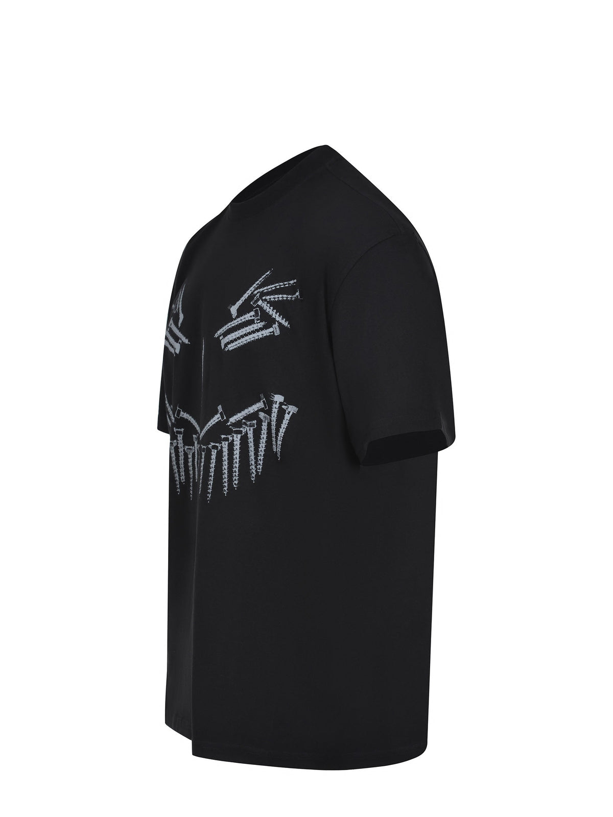 44 LABEL GROUP T-shirt B0030556 FA582-P667 Black