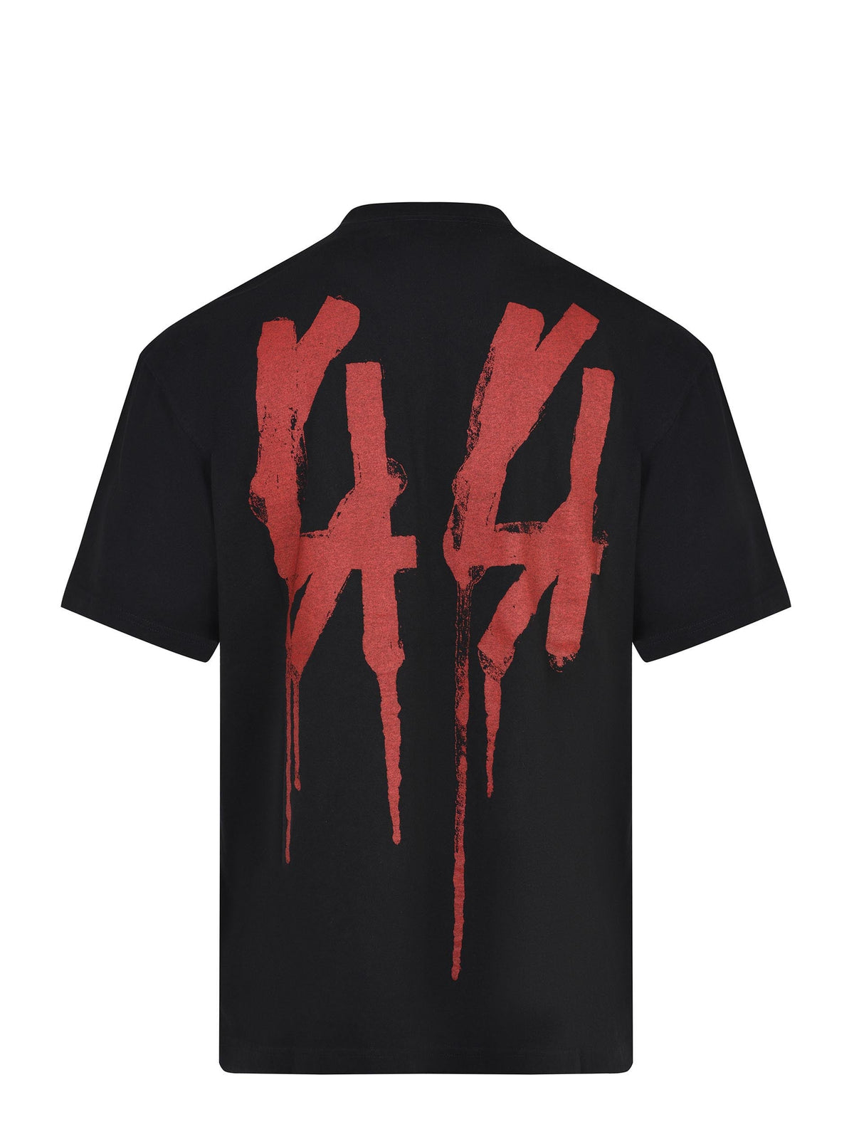 44 LABEL GROUP T-shirt B0030556 FA582-P682 Black