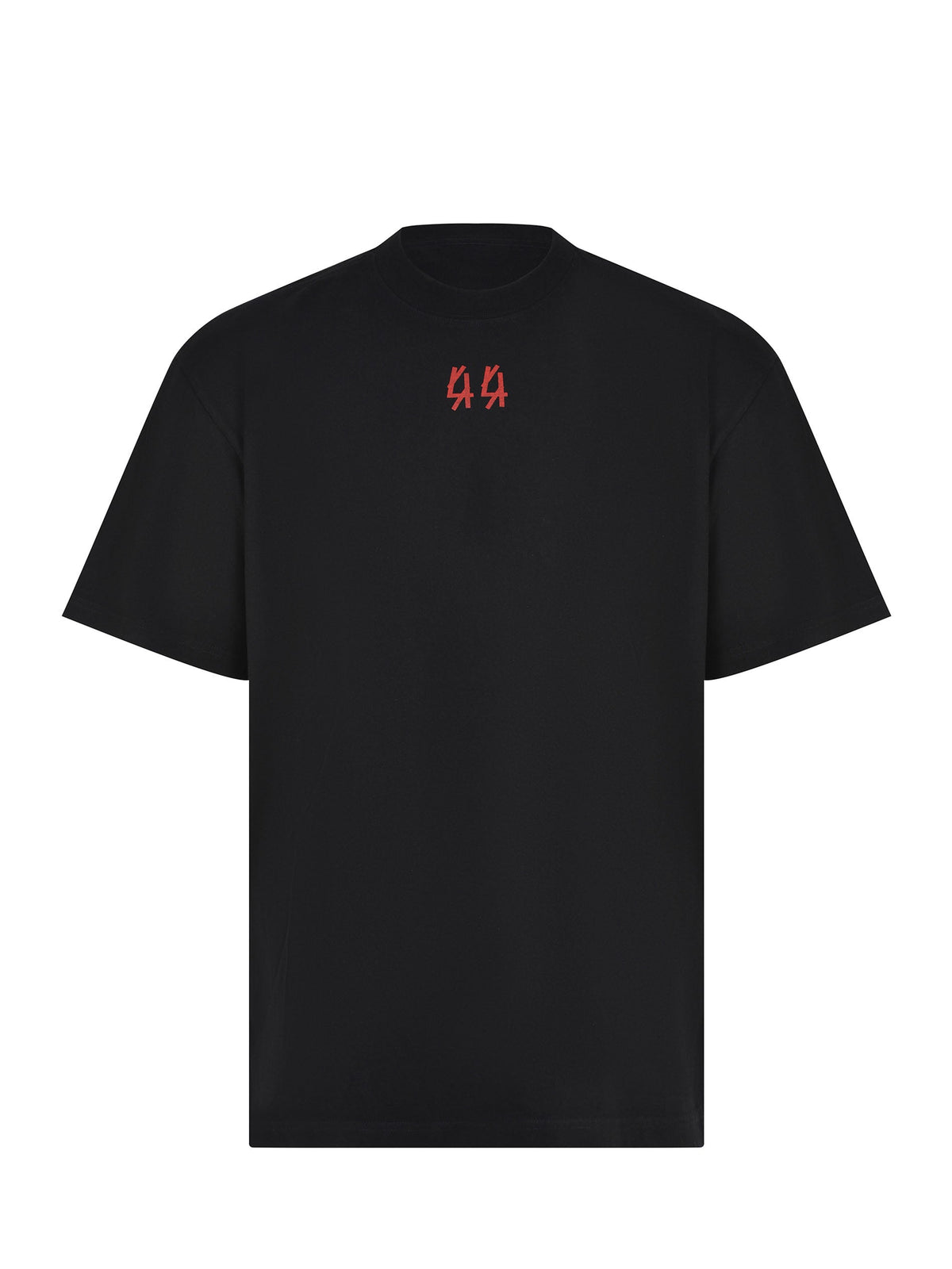 44 LABEL GROUP T-shirt B0030556 FA582-P682 Black