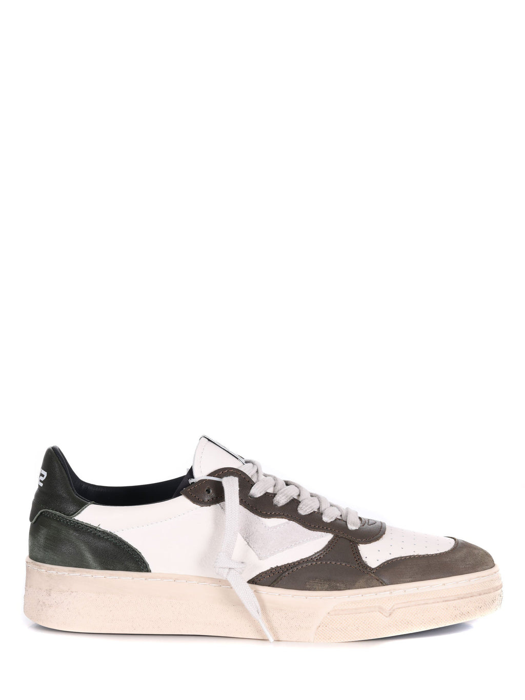 4B12 Sneakers HYPER U116 White/military green