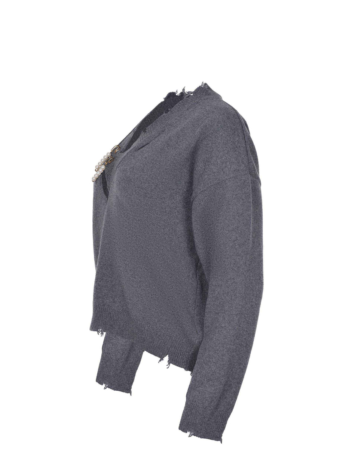 A PAPER KID Sweaters F5PKWOJP087 100 Grey