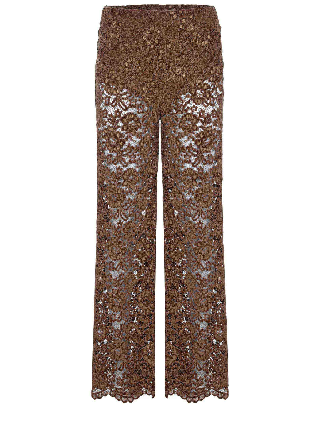 A PAPER KID Trousers F5PKWOPA026 090 Hazel