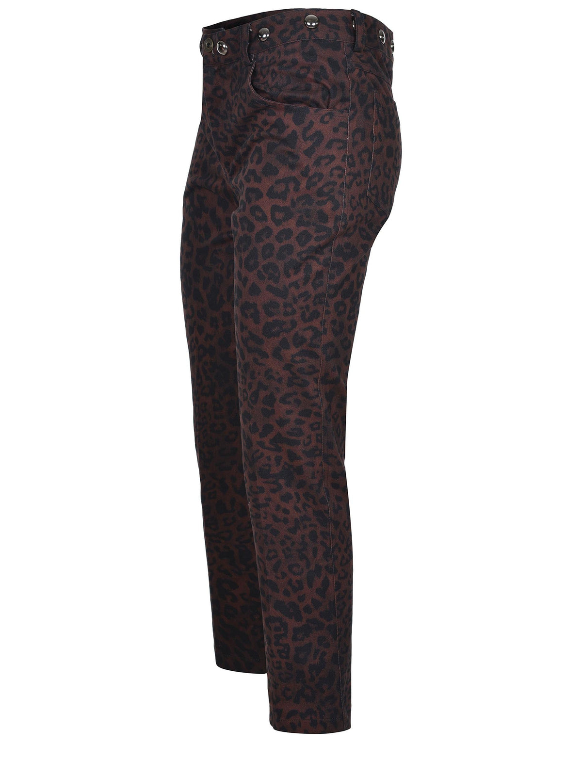 A PAPER KID Jeans F5PKWOPA254 112 Leopard print