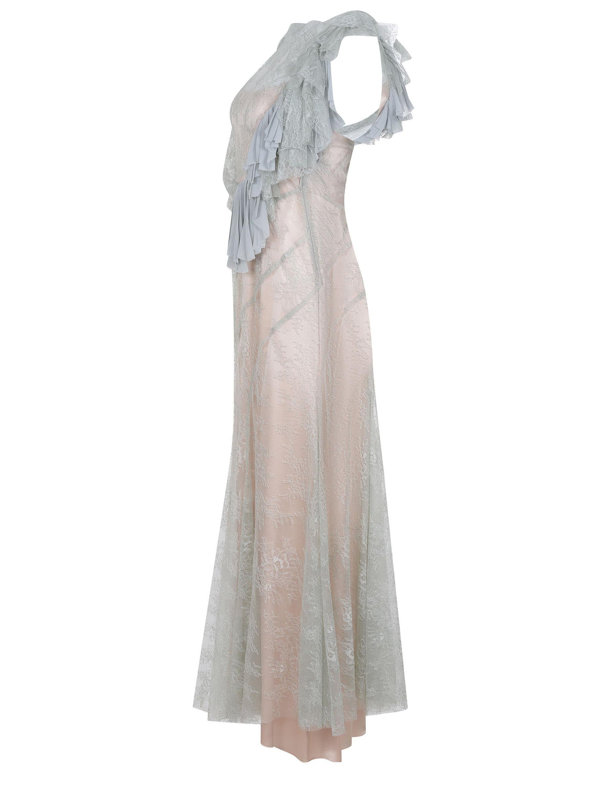 ALBERTA FERRETTI Dresses 0439-6620 0483 Ice
