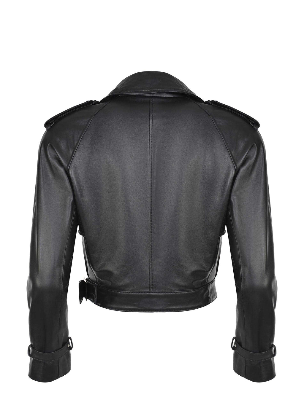ALESSANDRA GRIMOLDI Short Duster Jackets BLACK Black