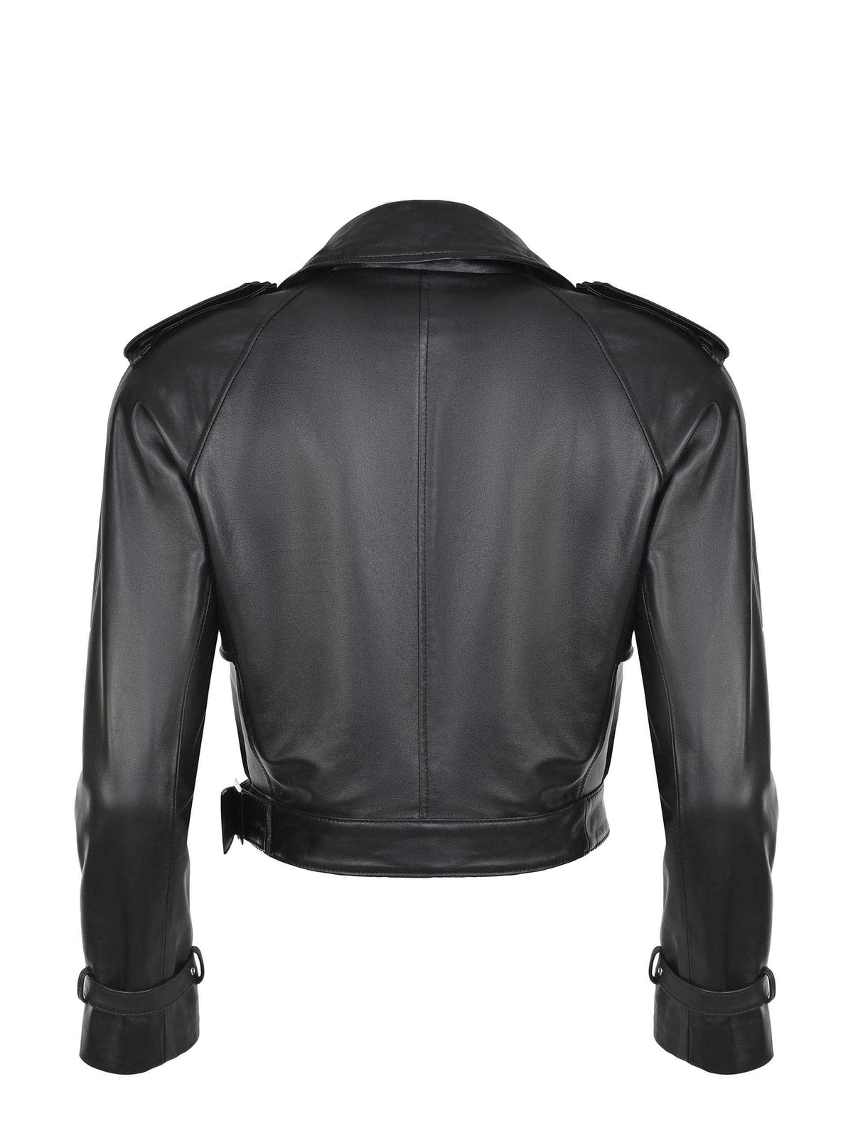 ALESSANDRA GRIMOLDI Short Duster Jackets BLACK Black