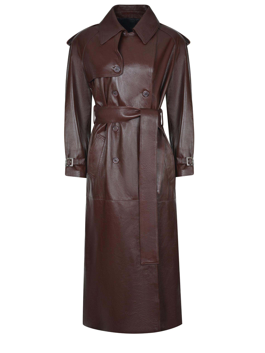 ALESSANDRA GRIMOLDI Jackets TRENCH BORDEAUX Bordeaux