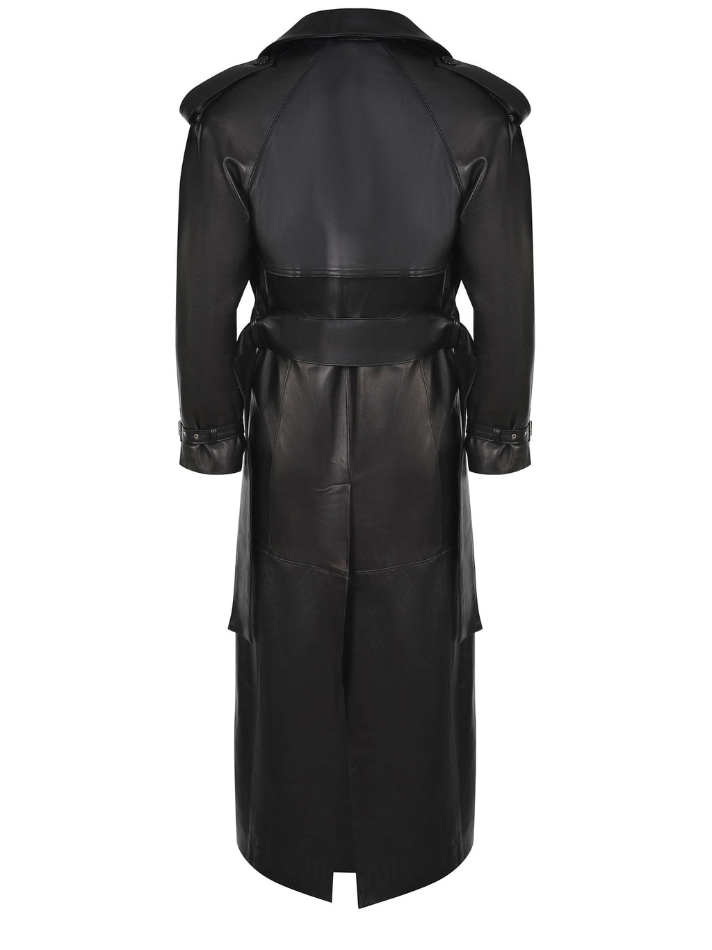 ALESSANDRA GRIMOLDI Jackets BLACK TRENCH Black