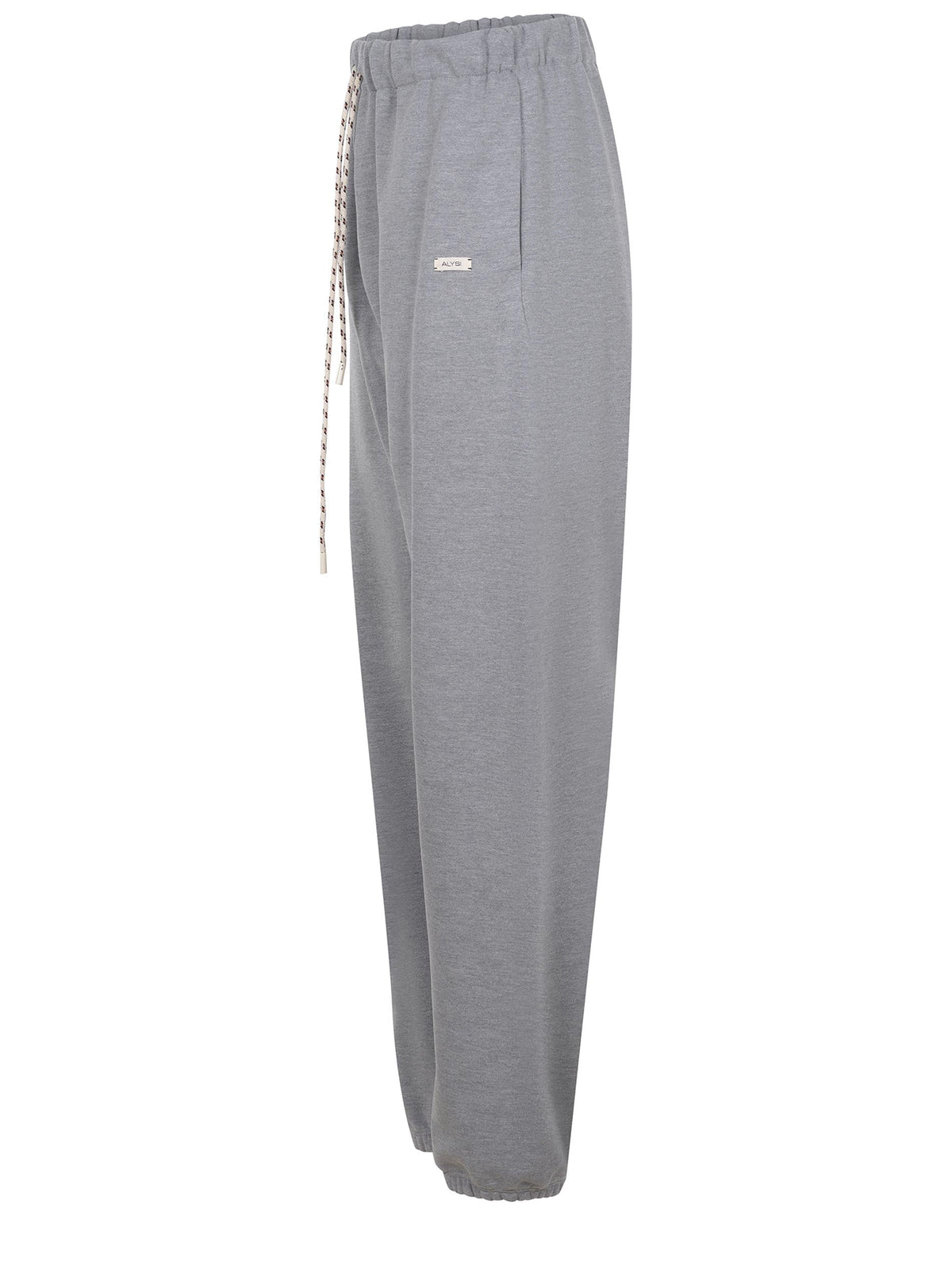 ALYSI Trousers 165135 A5033-MELANGE Grey marl