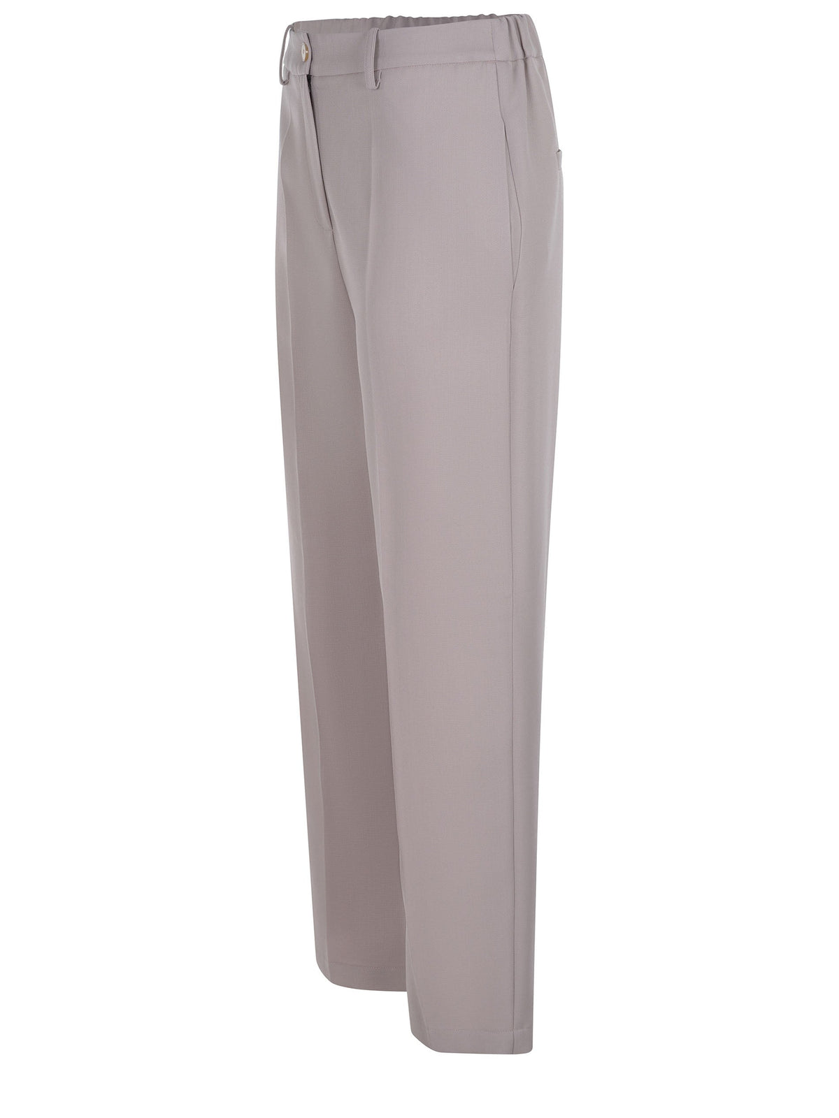 ALYSI Trousers 165180 A5218-PETALO Light Dove Grey