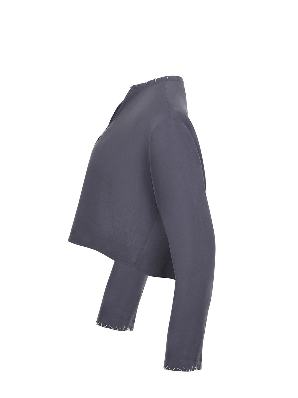 ALYSI Shirts 165260 A5228-CAST IRON Anthracite grey