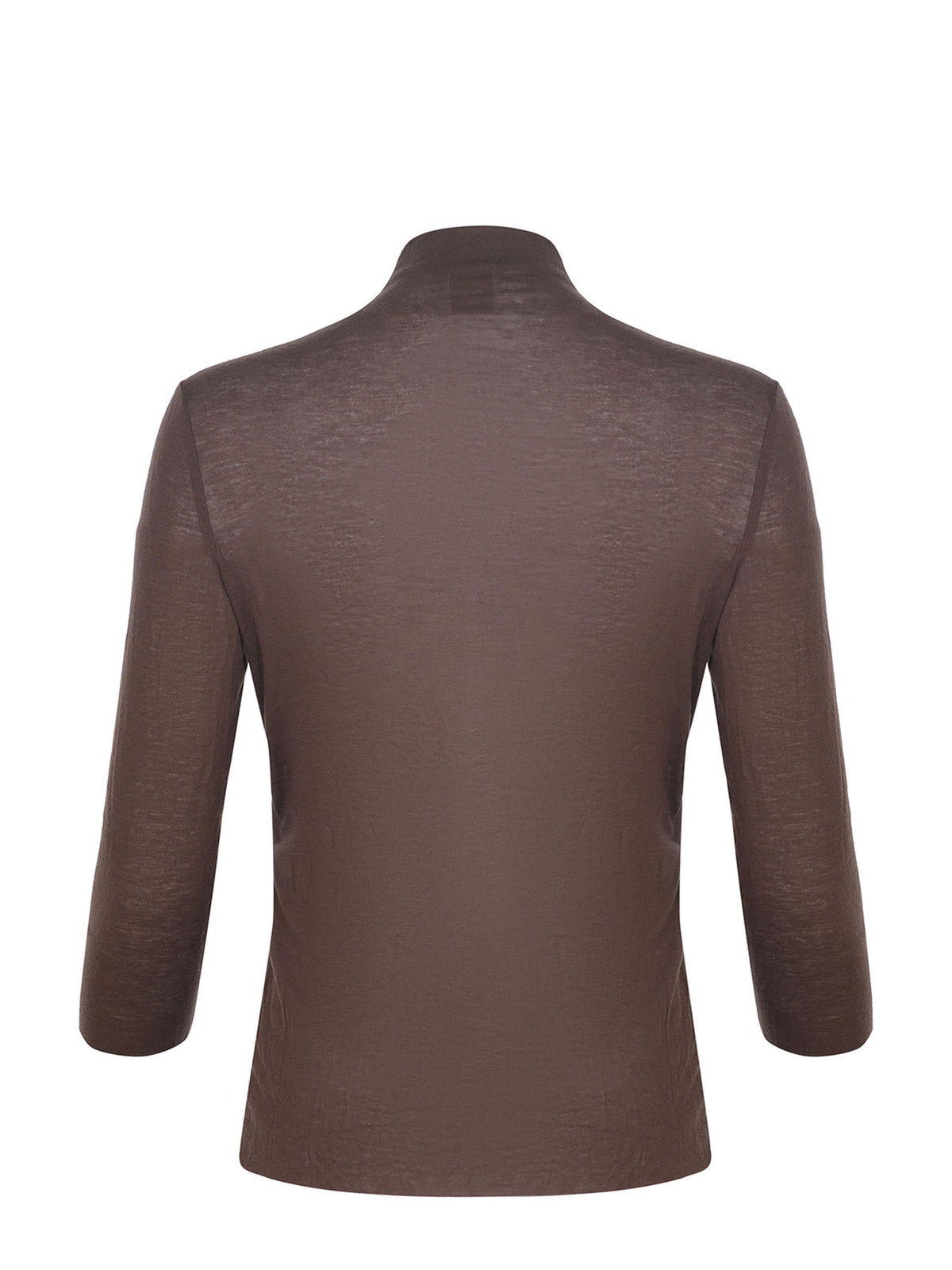 ALYSI Sweaters 165418 A5023-CHOCO Chocolate