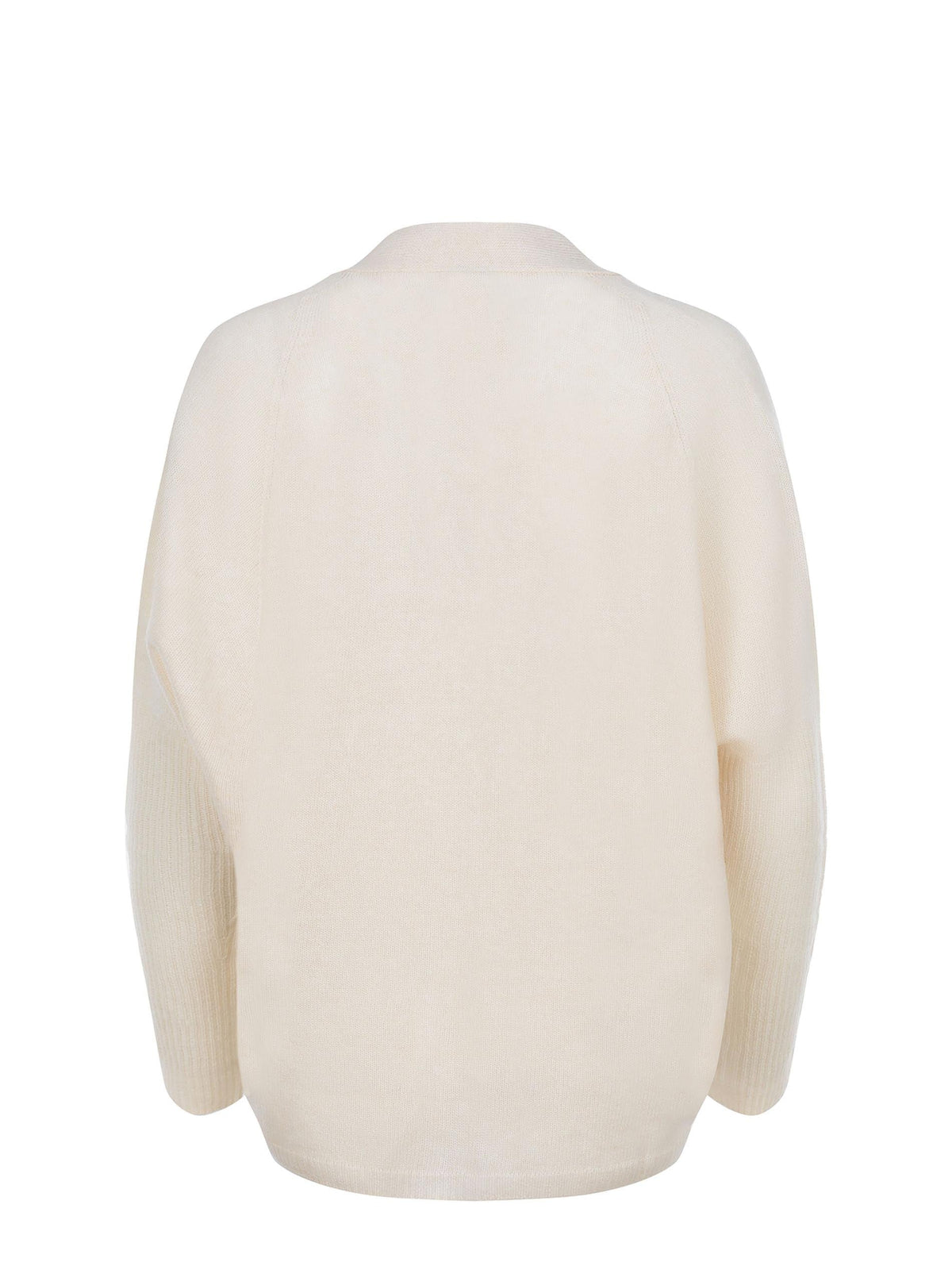 ALYSI Cardigan 265414 A5034-MERINGA Vanilla