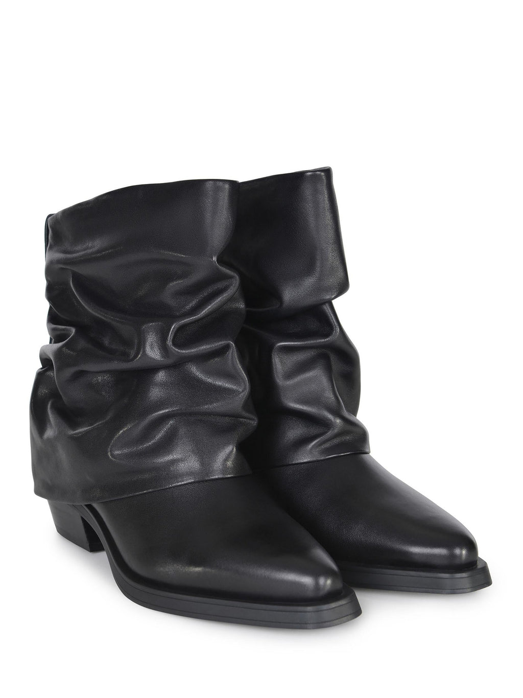 ASH Boots LOREN01 SOFT MUSTANG BLACK Black