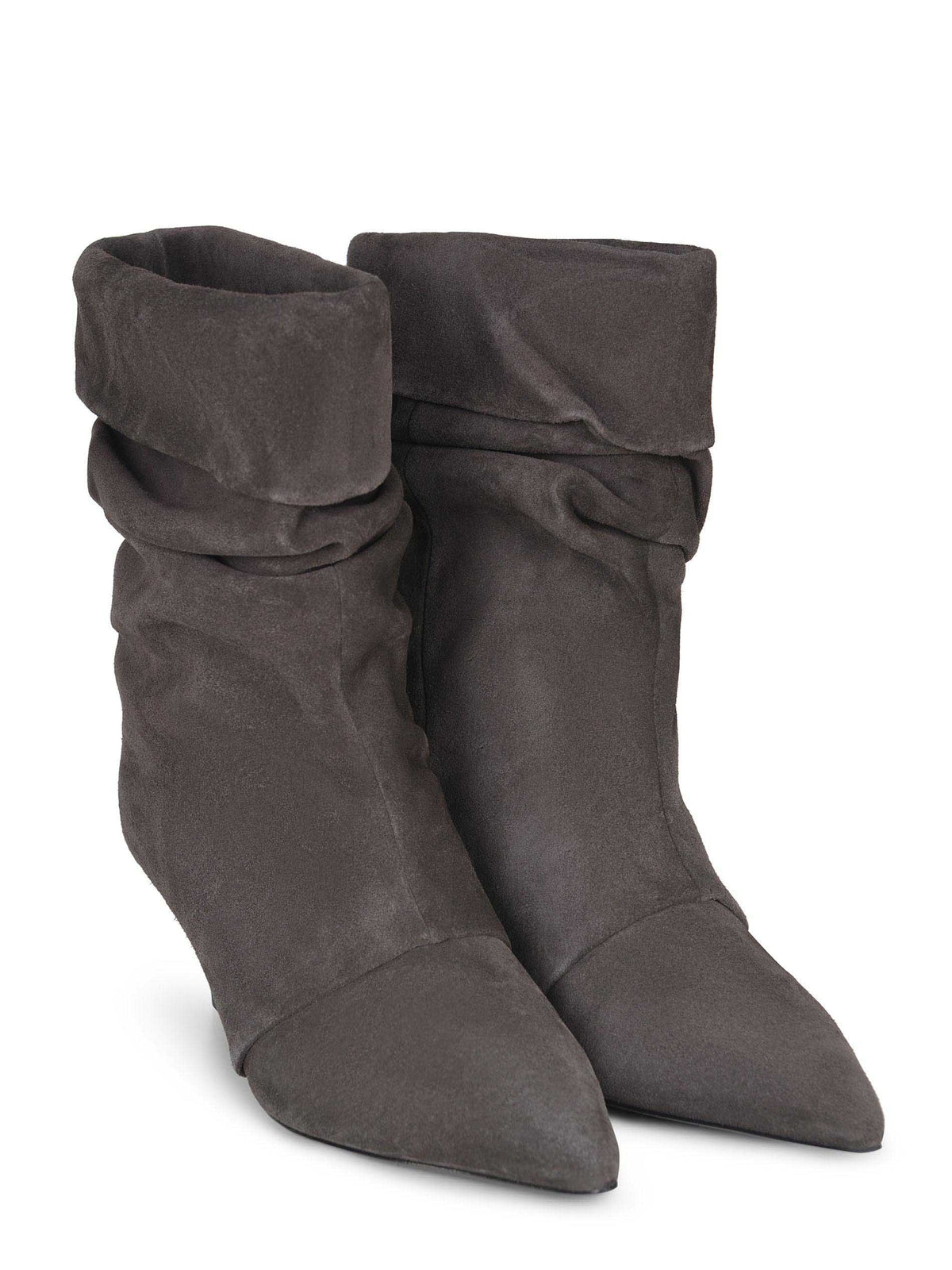 ASH Boots VIRGEE03 SUEDE VELOURS AFRICA Brown