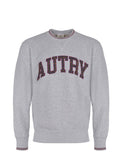 AUTRY Sweatshirts SWPM U4HQ Grey/burgundy