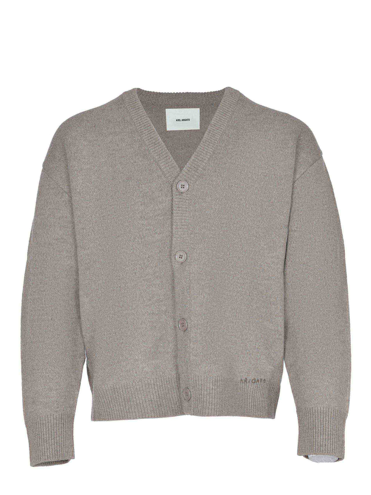 AXEL ARIGATO Cardigan A3558001 STONE BROWN Dove Grey