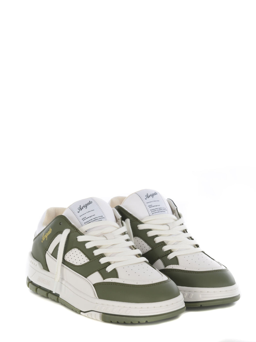 AXEL ARIGATO Sneakers F2544001 WHITE-DK GREEN Military green