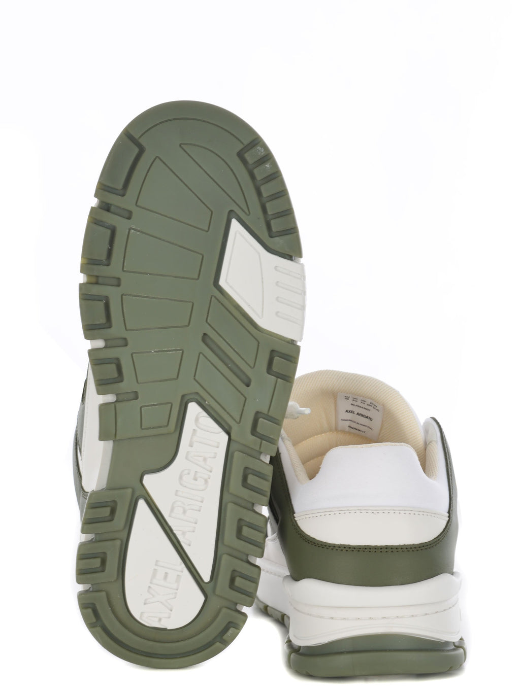 AXEL ARIGATO Sneakers F2544001 WHITE-DK GREEN Military green
