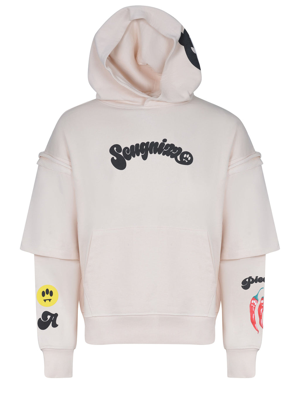 BARROW Sweatshirts F5BWUAHS075 013 Cream