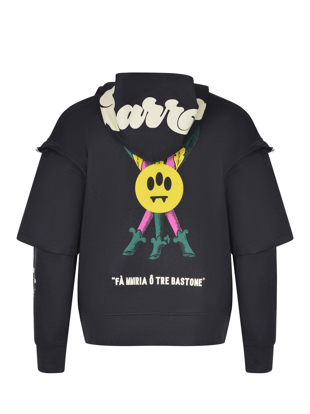 BARROW Hoodies F5BWUAHS075 251 Charcoal