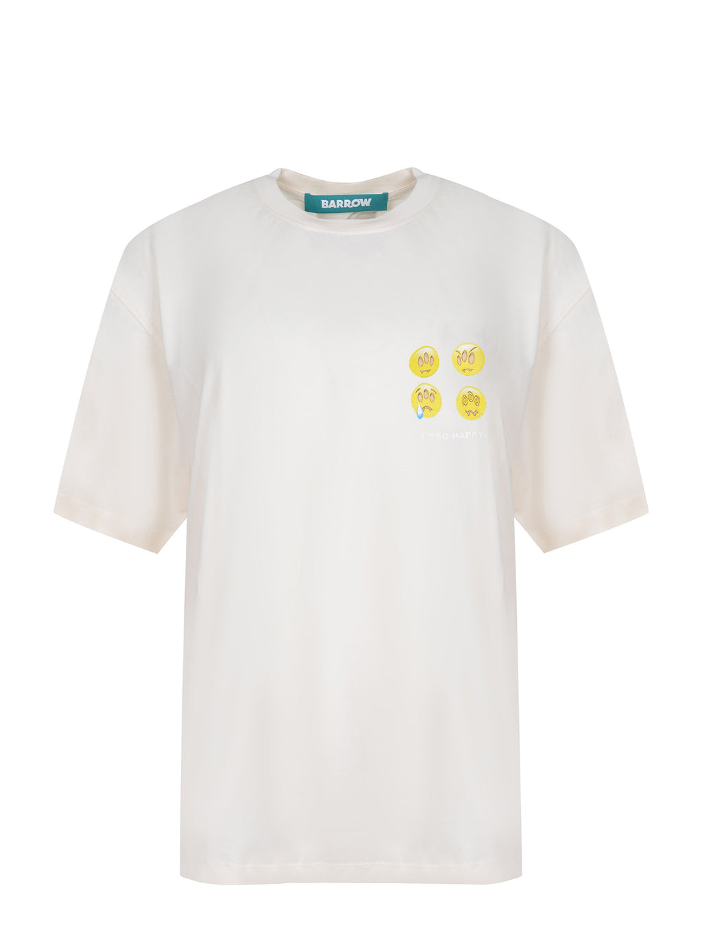 BARROW T-shirt F5BWUATH086 013 Cream