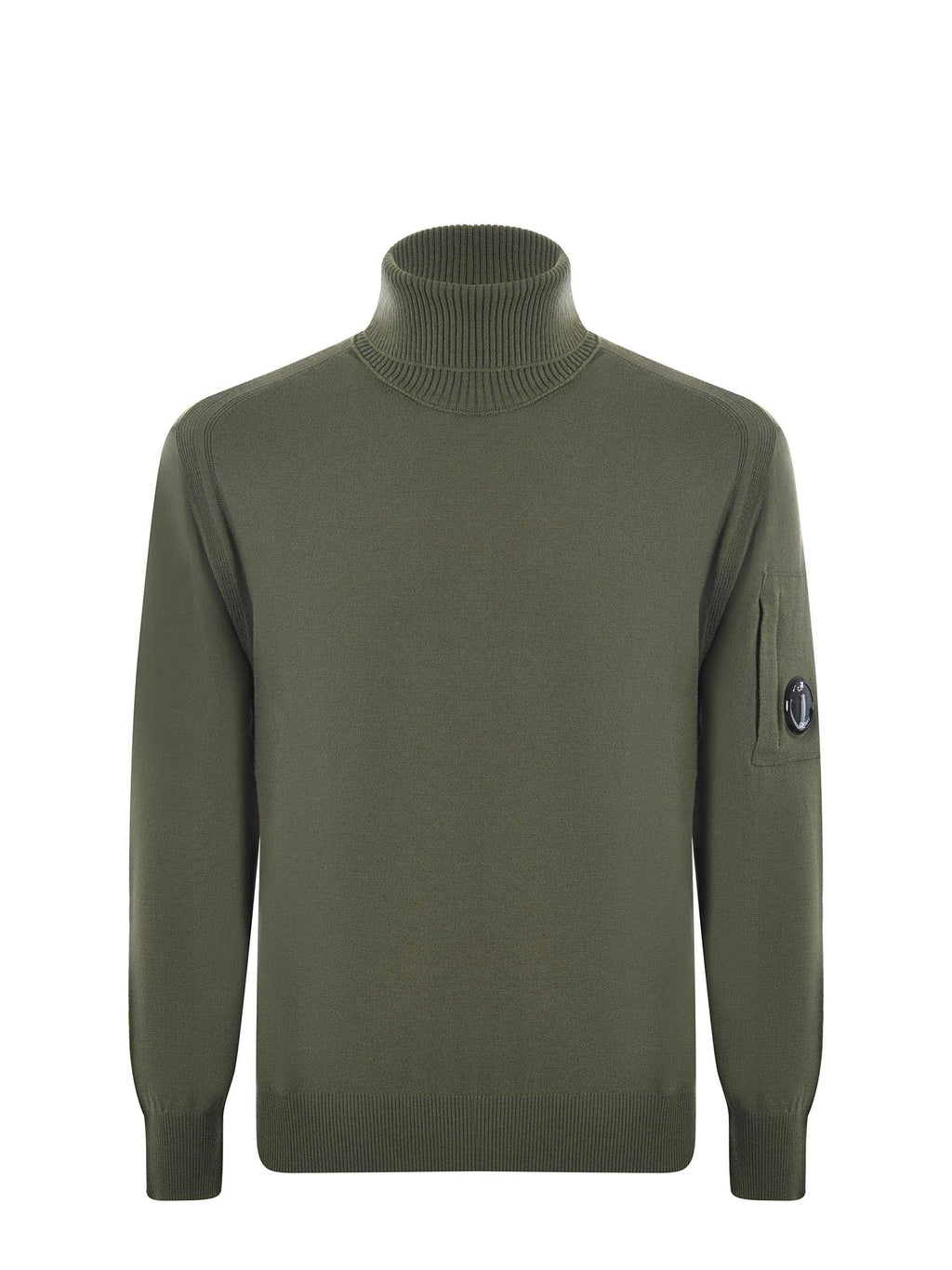 C.P. COMPANY Sweaters CMKN035A 005528A-652 Military Green