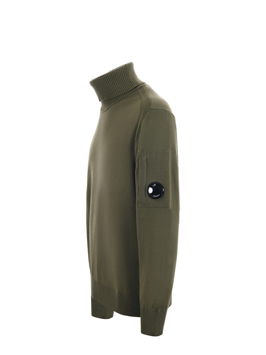C.P. COMPANY Sweaters CMKN035A 005528A-652 Military Green