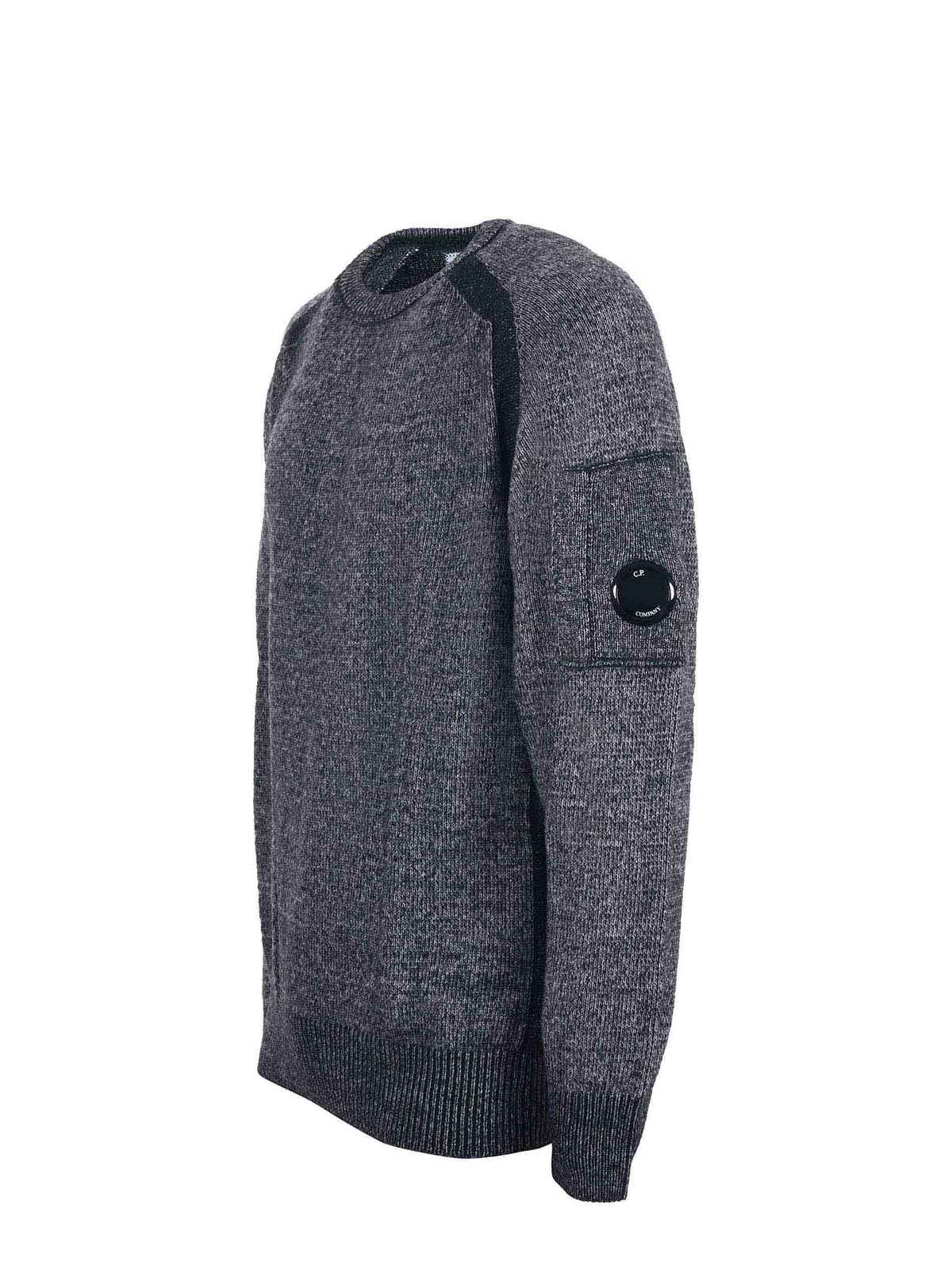 C.P. COMPANY Sweaters CMKN252A 006170A-M97 Anthracite/Black