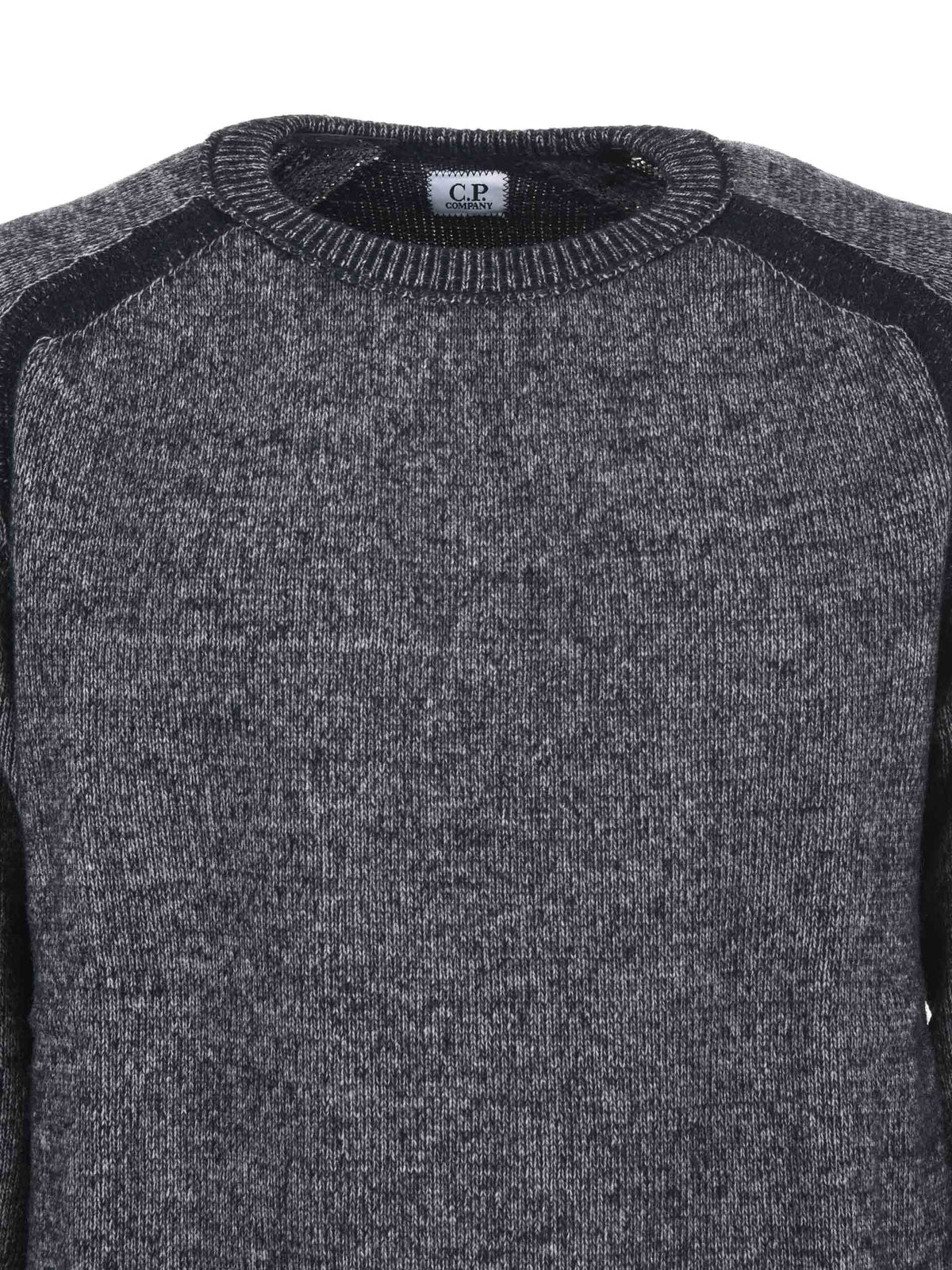 C.P. COMPANY Sweaters CMKN252A 006170A-M97 Anthracite/Black