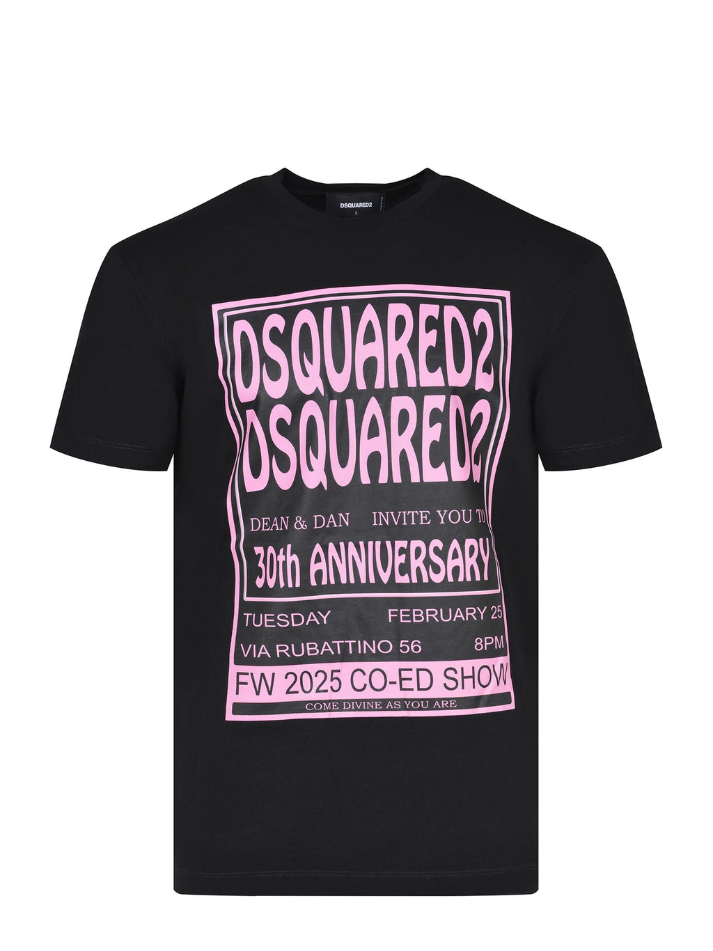 DSQUARED T-shirt S71GD1582 D20020-900 Black