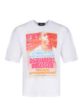 DSQUARED T-shirt S71GD1587 D20020-100 White