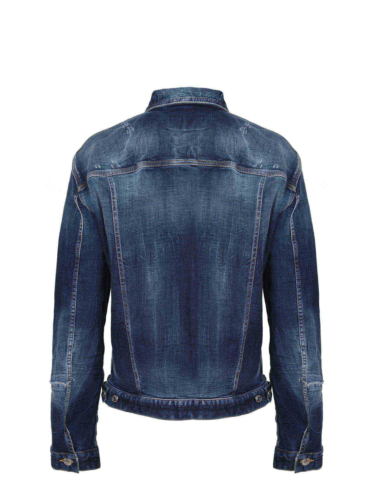 DSQUARED Jackets S72AM1105 S30664-470 Medium blue