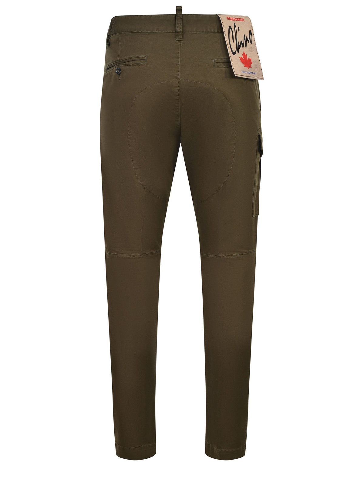 DSQUARED Trousers S74KB0818 S39021-728 Khaki