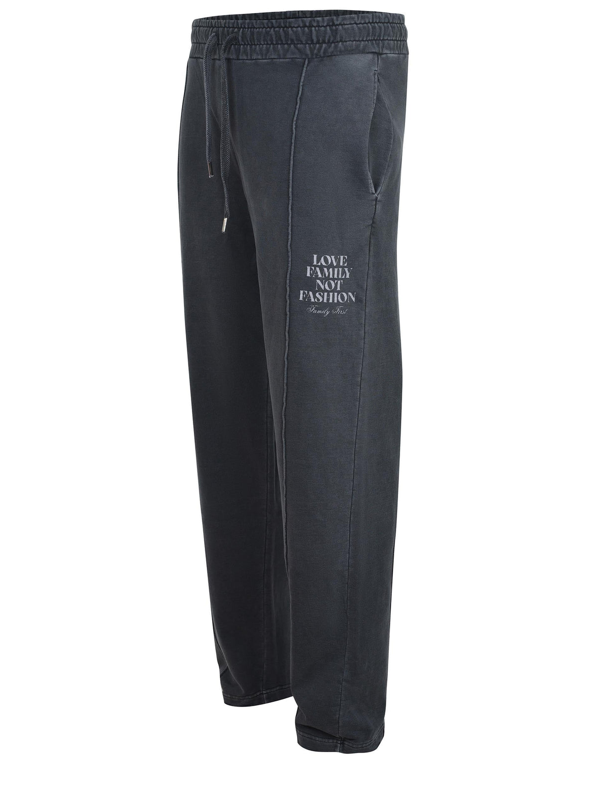 FAMILY FIRST Trousers JOF2504 BLACK Anthracite grey