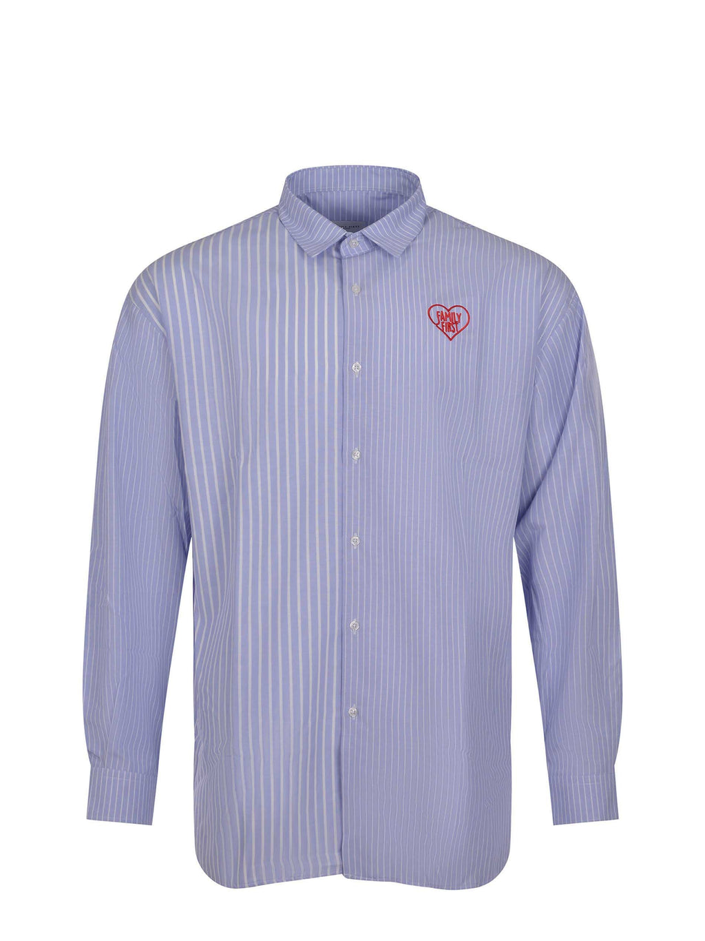 FAMILY FIRST Shirts SHS2502 LIGHT BLUE Sky blue/white