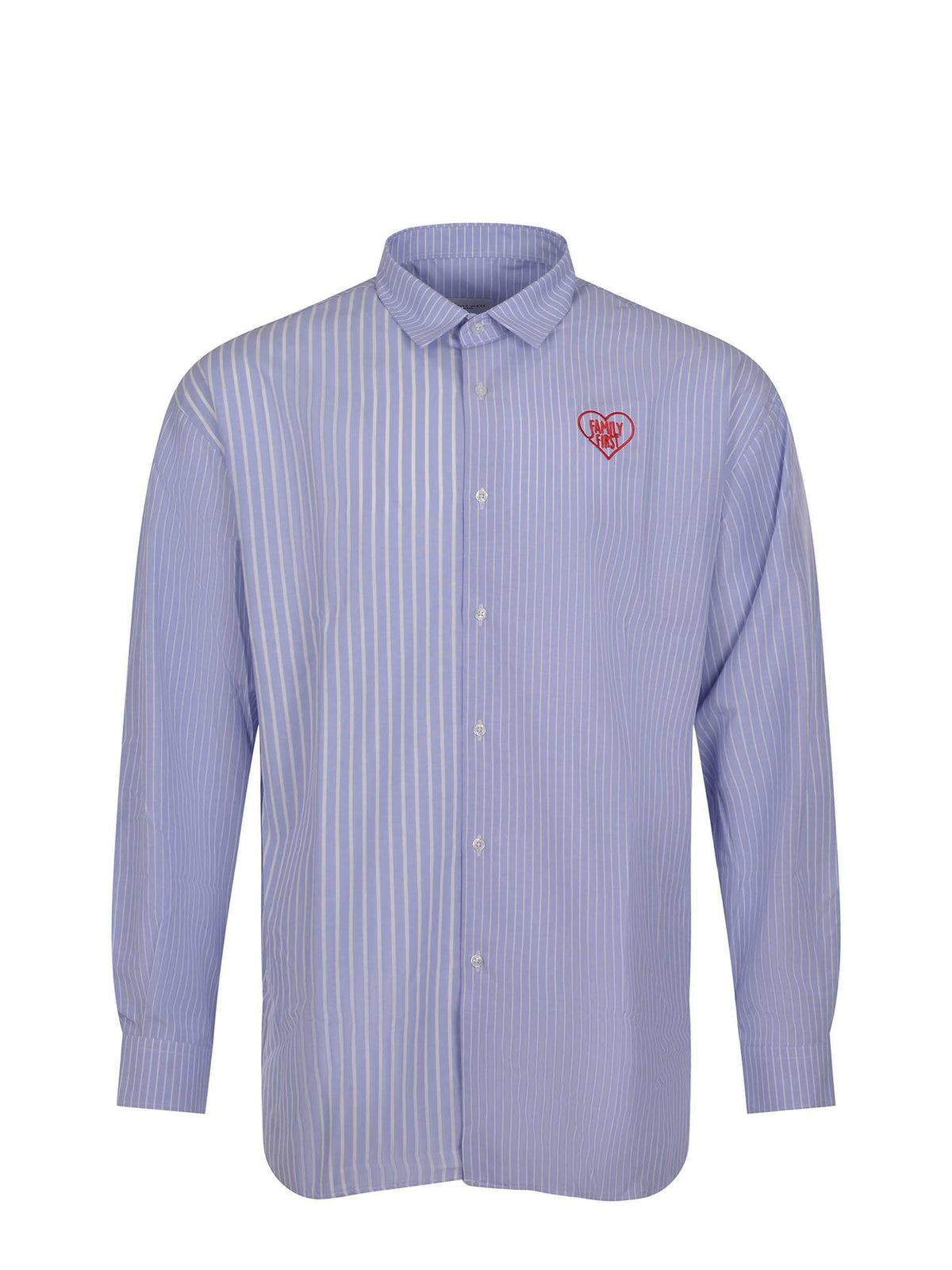 FAMILY FIRST Shirts SHS2502 LIGHT BLUE Sky blue/white