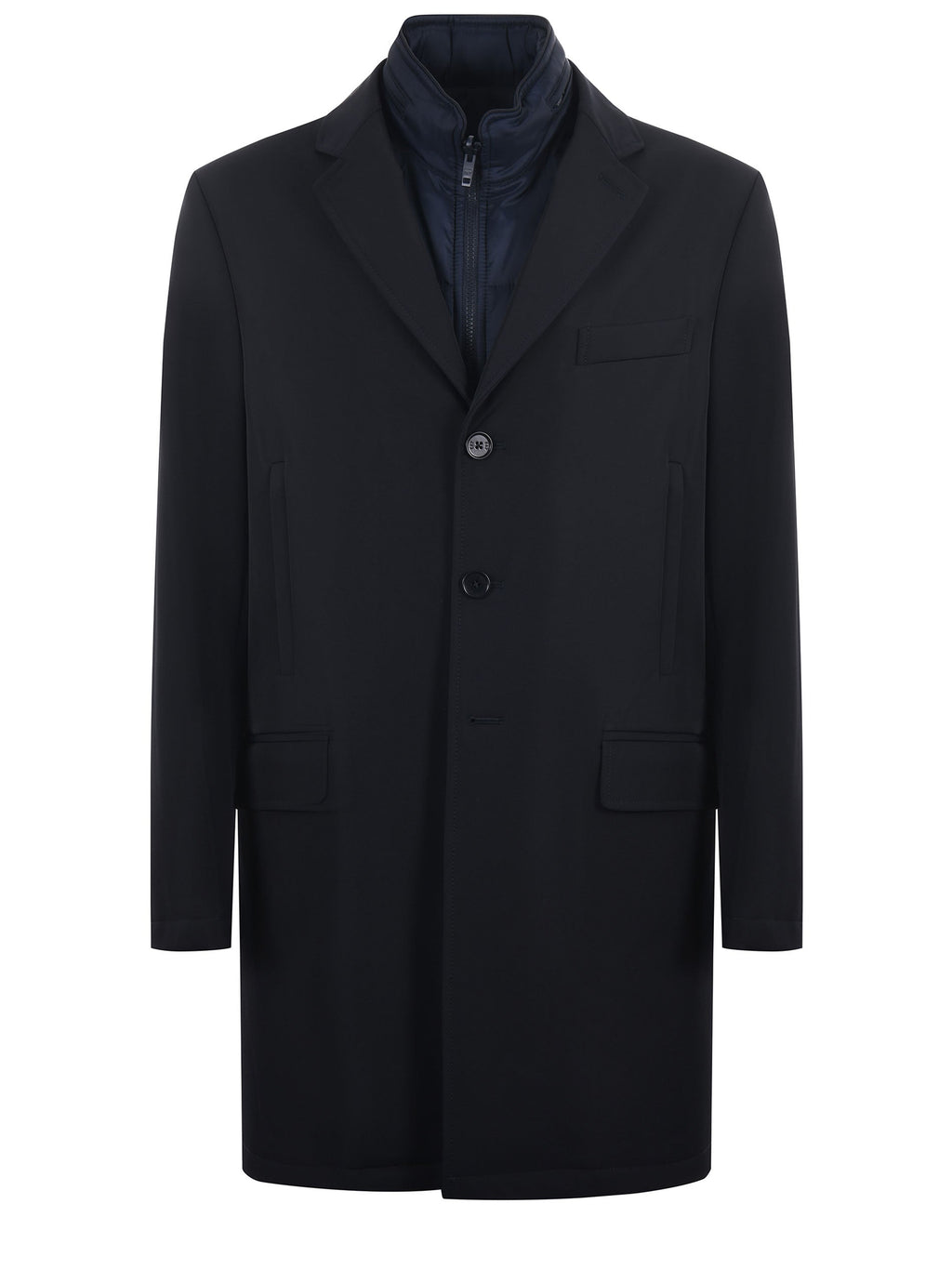 FAY Coats NAM5351168 STOAU807 Dark blue
